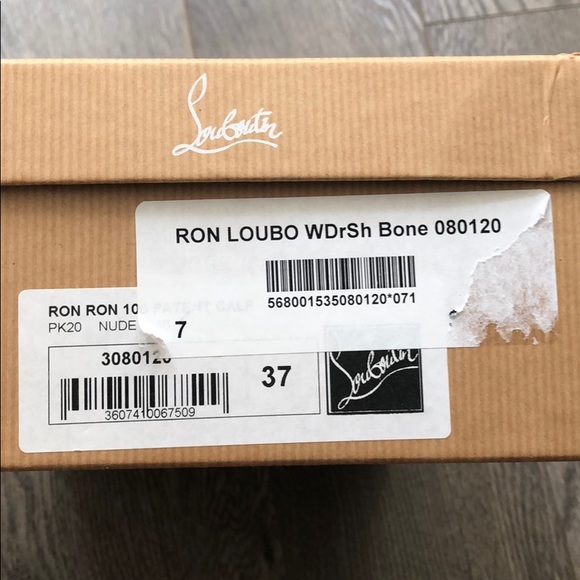 Christian louboutin Ron Ron 100 in Bone (nude) - Picture 5 of 5